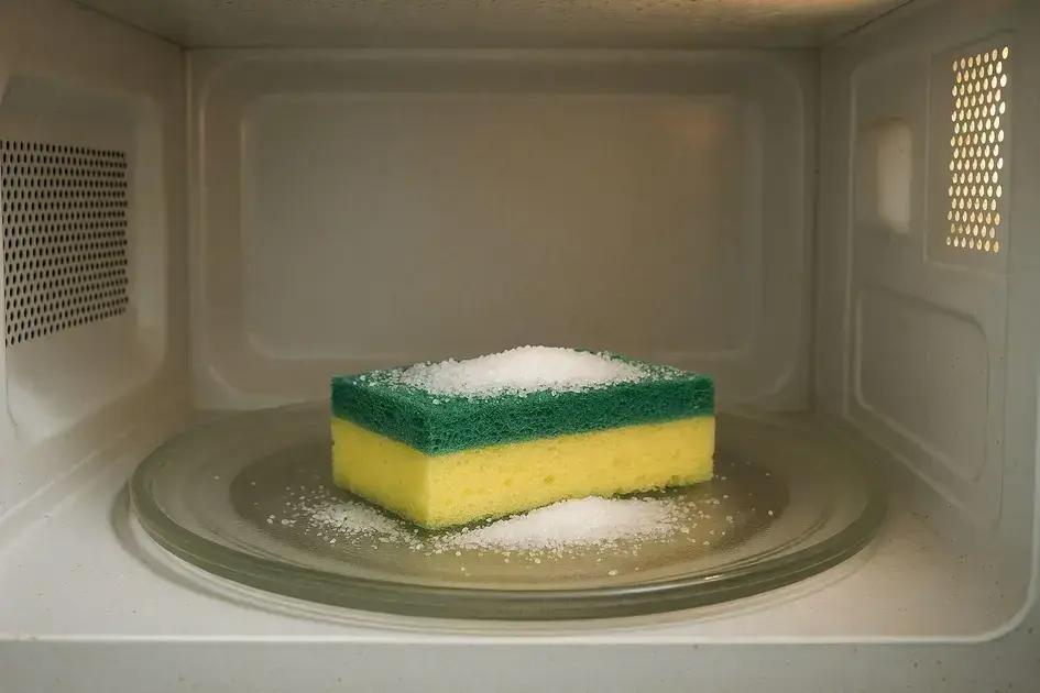 Como desinfetar esponjas de lavar louça com sal e micro-ondas