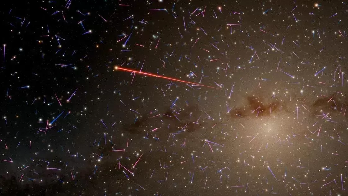 Como um planeta sobrevive orbitando uma estrela hiperveloz a 2 milhões km/h