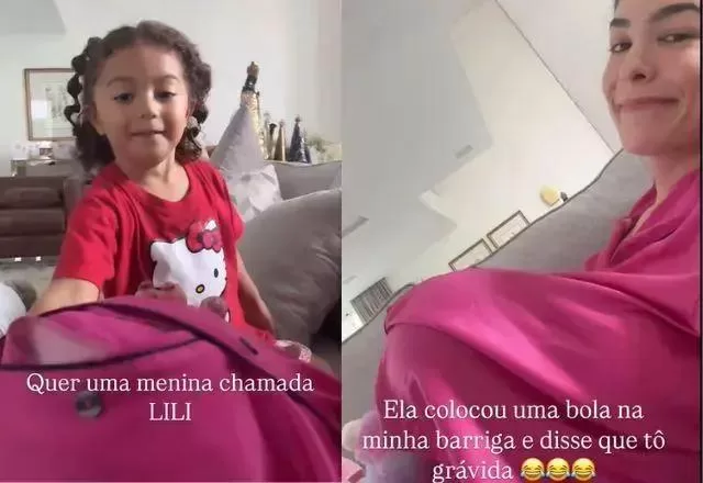 Liz faz pedido inusitado à Lore Improta e gera risadas online