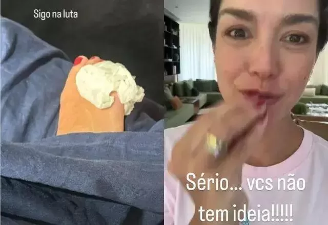 Thais Fersoza desabafa sobre acidente em casa e toma cuidados com a saúde